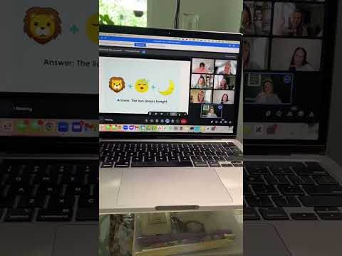 Emoji Pictionary Team Building