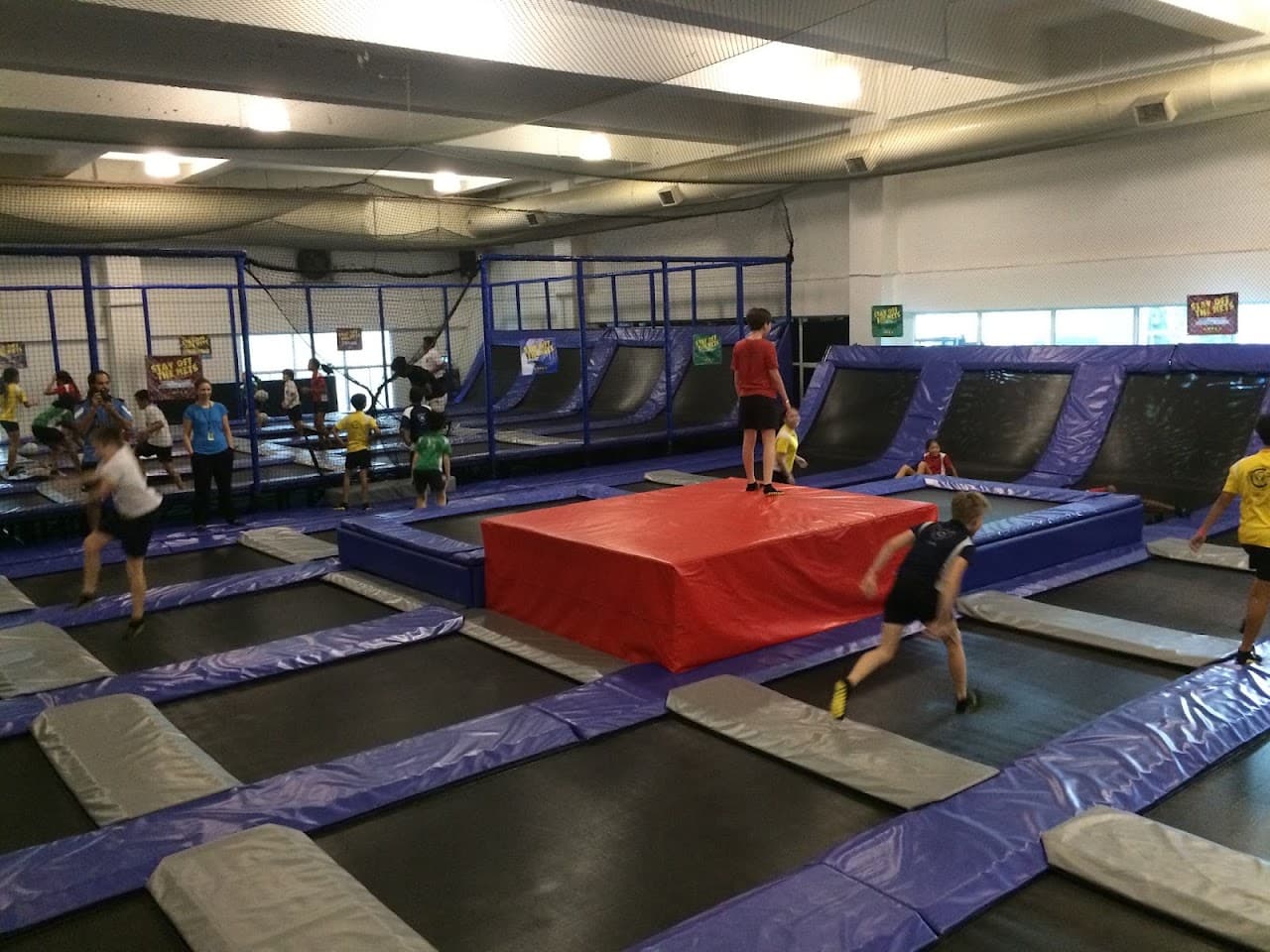 Amped Malaysia Trampoline Park team building