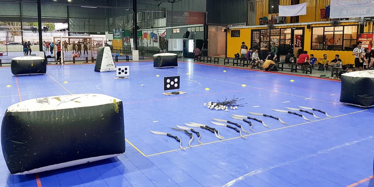 Arena 51 Archery Tag team building