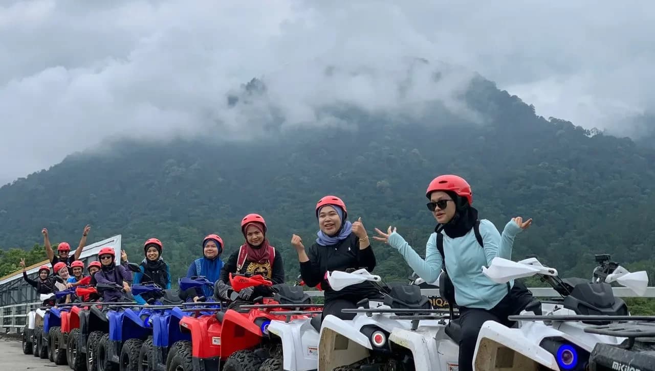 ATV Gopeng Perak team building