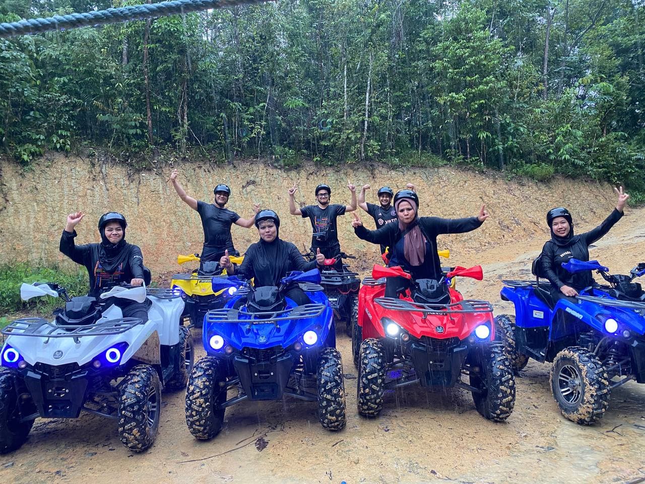 ATV Kg Jkin Extreme Park team building