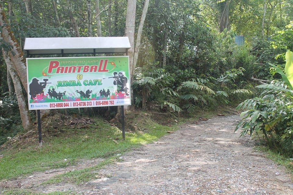 Dusun Ali King Paintball & Rimba Cafe team building