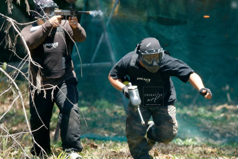 Kombat Zone Paintball team building