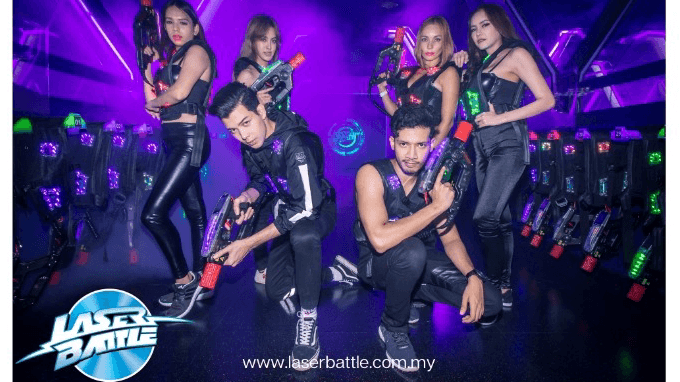 Laser Battle Kuala Lumpur @ Berjaya Time Square team building