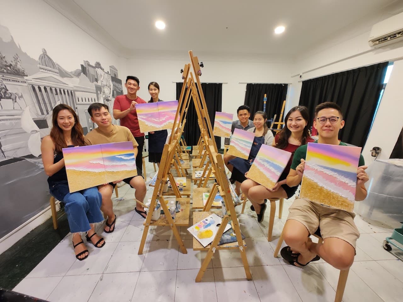Le Masterpiece team building
