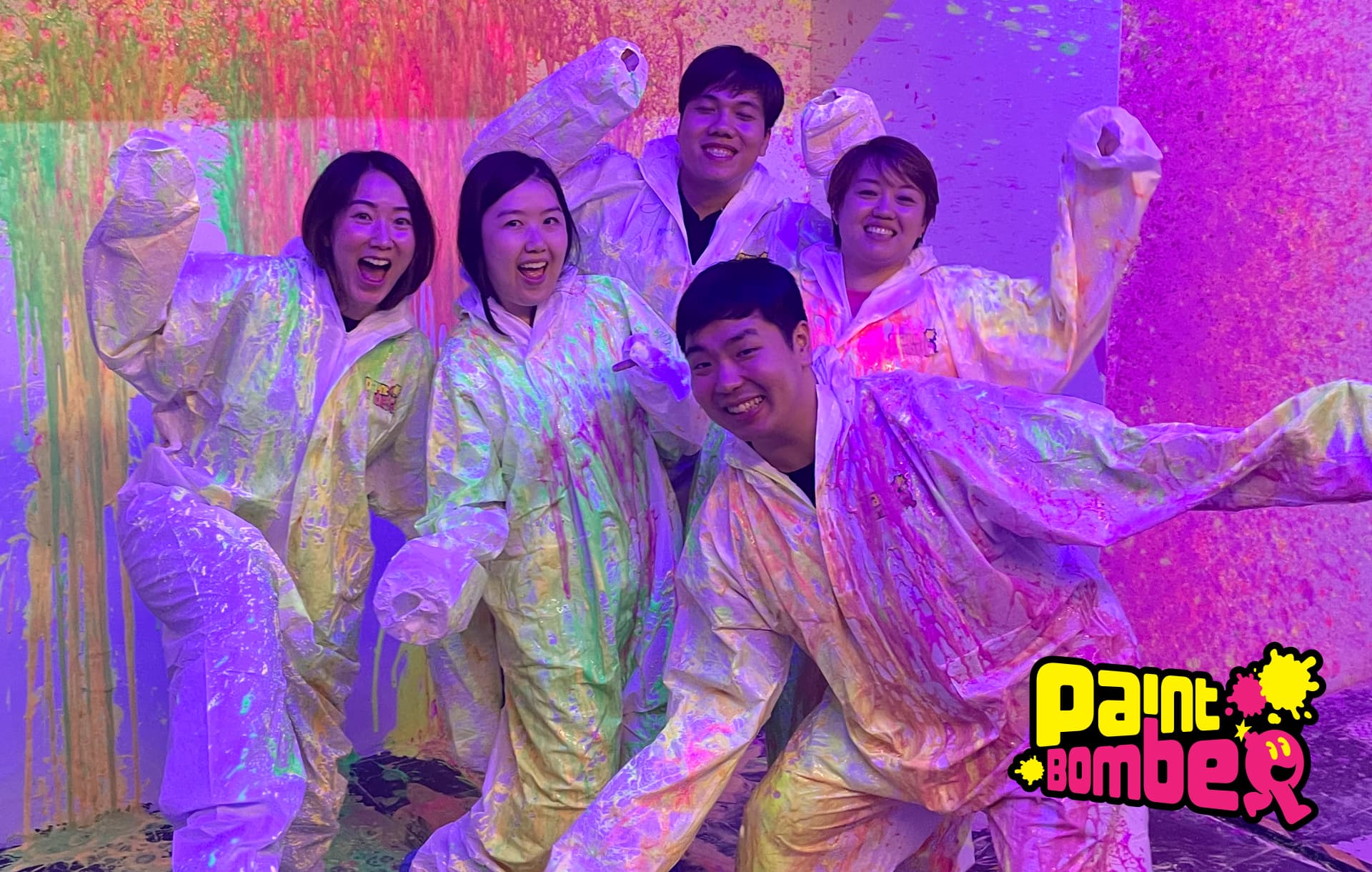 Paint Bomber Malaysia - Team Building and Gatherings - Paint Bomb Experience team building