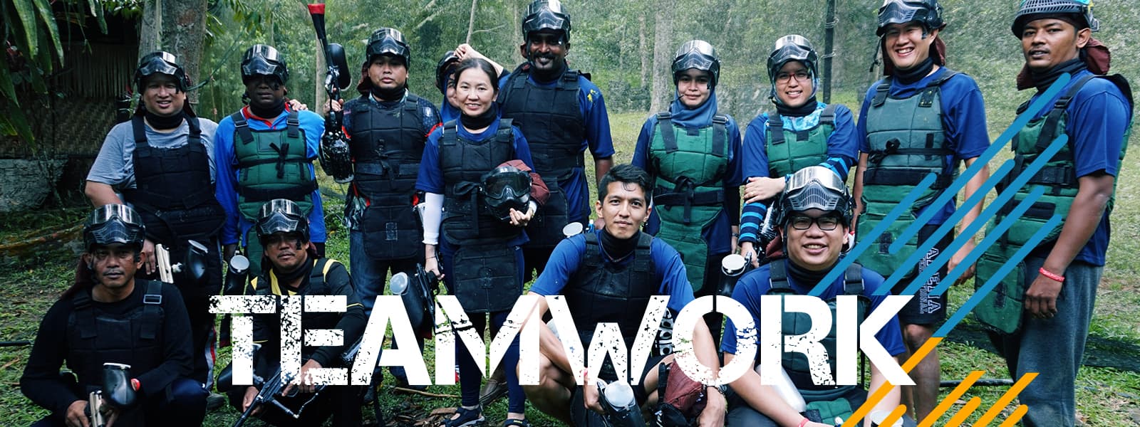 QOM Learning Group team building