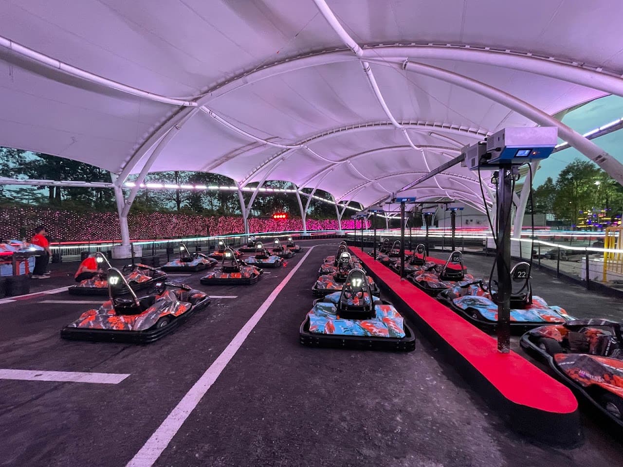 Race Karting i-City team building