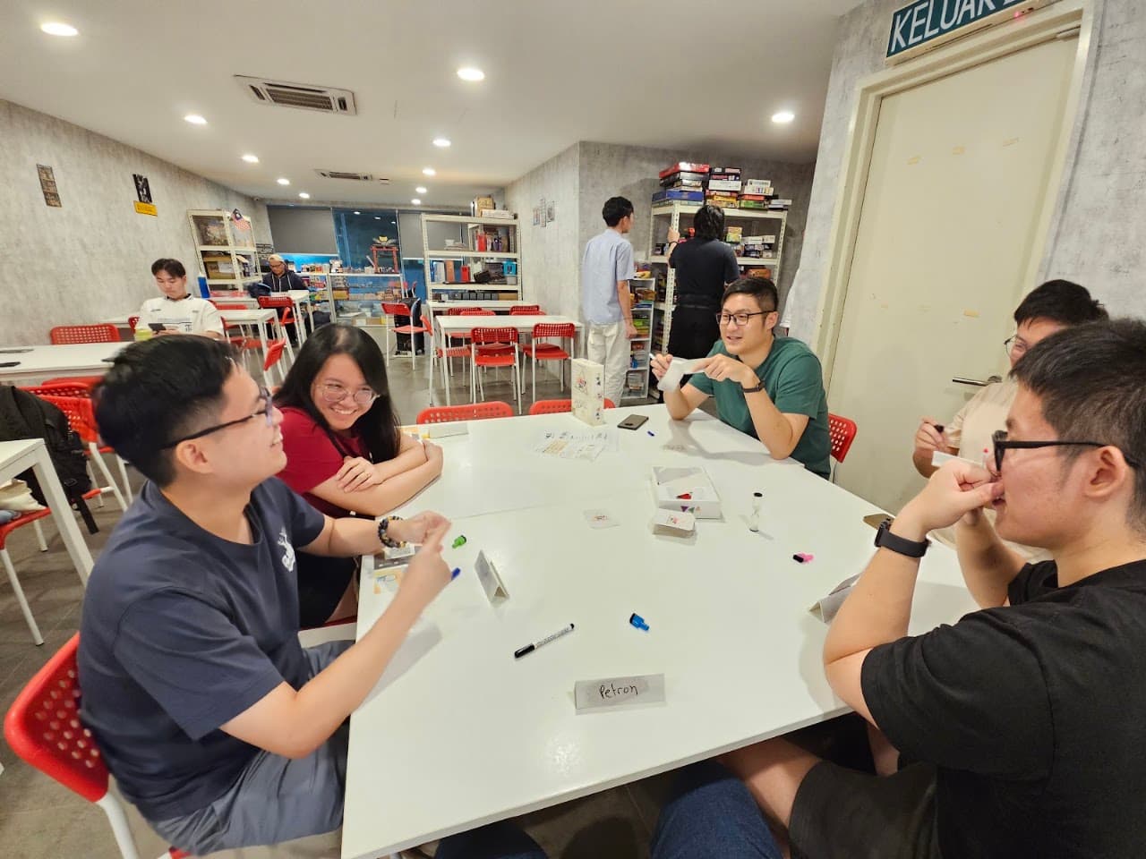 Vivae Board Game Cafe team building