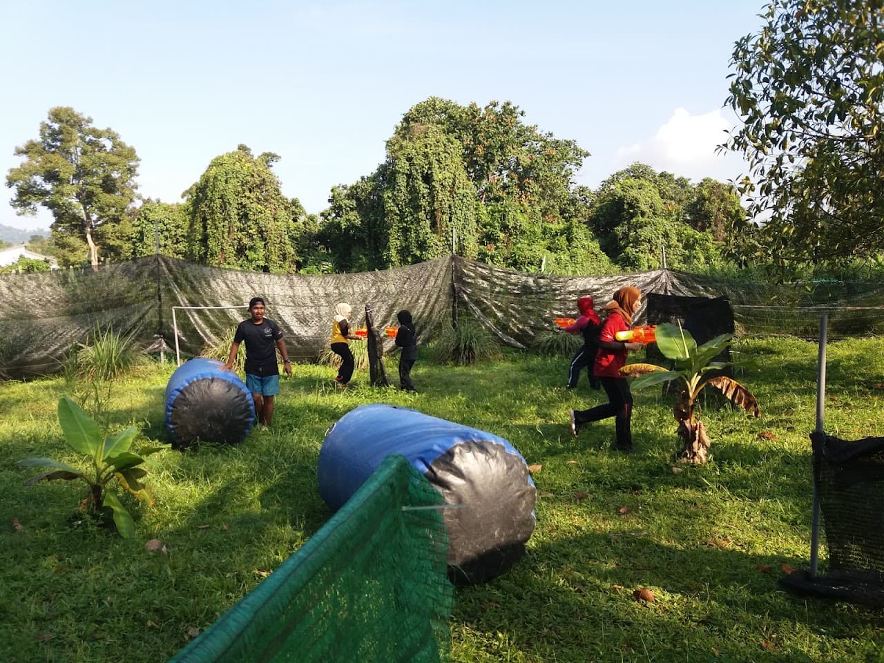 XnR Laser Tag team building